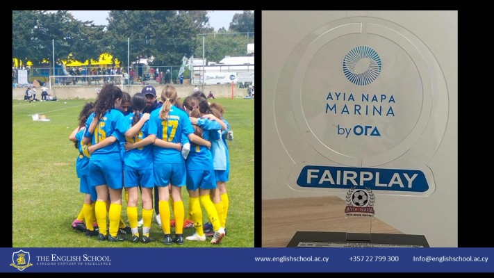U15 Girls Football Team Shines at Ayia Napa Tournament 2023